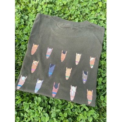 おひぼくTシャツ アーミーグリーン　Lサイズ