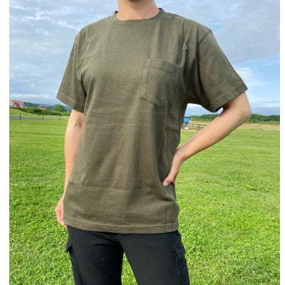 おひぼくTシャツ アーミーグリーン　Lサイズ