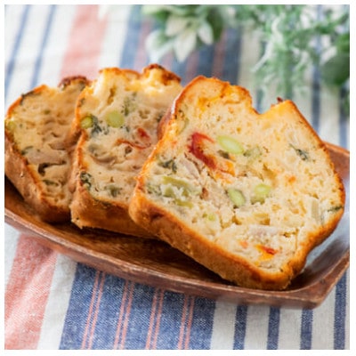 米粉で作ったドライ野菜のケークサレ 75g×8袋【S2267】