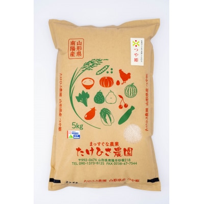 つや姫 5kg×2袋 合計10kg(精米)【S1660】