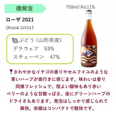 NEW バラ色ワイン 750ml×2本セット『(株)グレープリパブリック』ロゼ・微発砲【S2336】