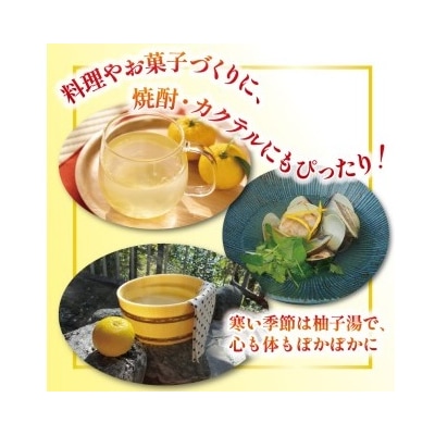 ゆず玉(安田町産)柚子　12～15玉