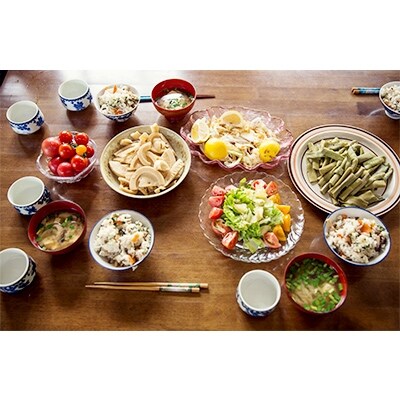 2021年4月発送開始『定期便』旬の野菜と栽培期間中農薬不使用の生姜付き:全3回