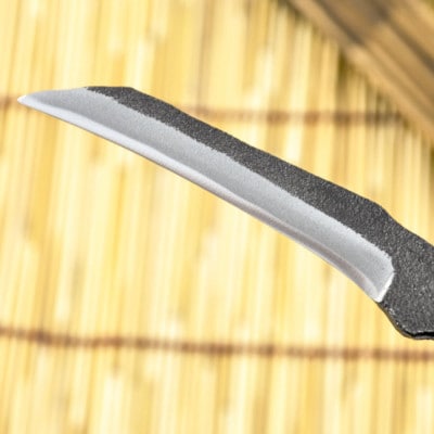 土佐鍛【クラフト細工刀】土佐オリジナル白鋼  両刃 [ケース無し]