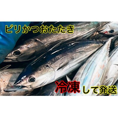 冷凍ビリかつおわら焼きたたき500g×4節(タレ・ニンニク付)