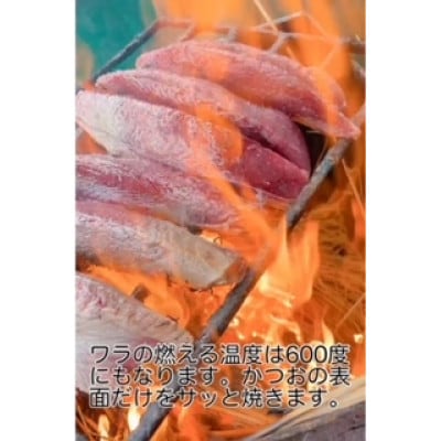 高知沖中土佐久礼生かつお生タタキ3節(手焼きわら焼き)