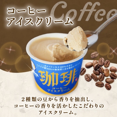 久保田食品　コーヒーアイスクリーム　110ml×12個セット