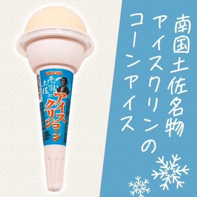 久保田食品　南国土佐のアイスクリンコーン　160ml×18個セット