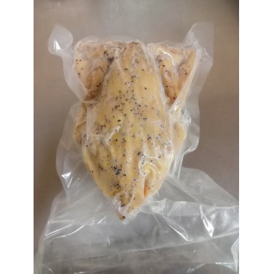 川俣シャモ　丸焼き用蒸し鶏　約1.1kg