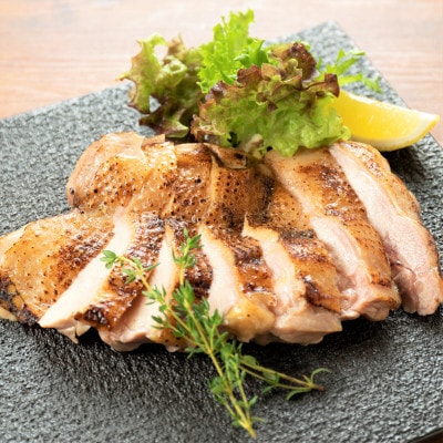 <あじせんの名物>川俣シャモの壱舞焼　(300g×1枚)