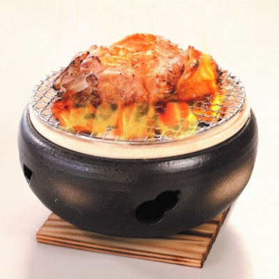 <あじせんの名物>川俣シャモの壱舞焼　(300g×1枚)