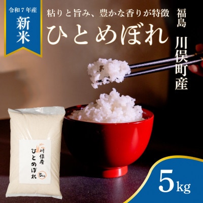 川俣町産 ひとめぼれ 精米 5kg