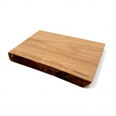 ガラスのような木のお皿「一人膳 八寸」サクラ　Mサイズ　2枚セット