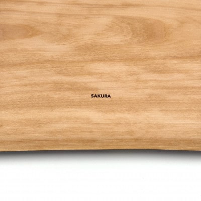 ガラスのような木のお皿「一人膳 八寸」サクラ　Mサイズ　2枚セット