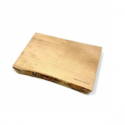 ガラスのような木のお皿「一人膳 八寸」カエデ　Sサイズ　2枚セット