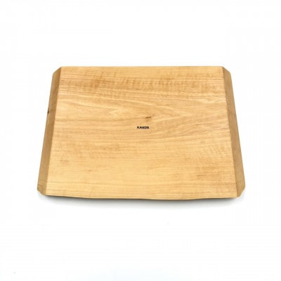 ガラスのような木のお皿「一人膳 八寸」カエデ　Mサイズ　2枚セット