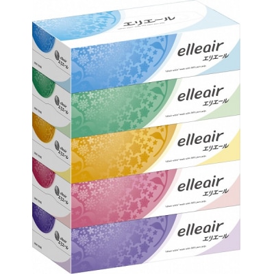 エリエール ティシュー 180組×5箱×12パック (60箱)