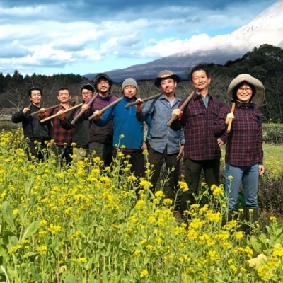 富士山麓オーガニックファーマーズ 旬の野菜+えごま油+もち麦+人参酢セット