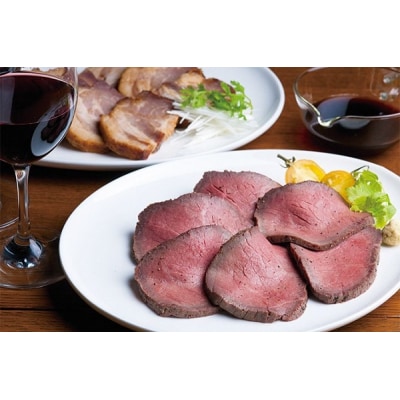 さの萬 さの萬牛 熟成ローストビーフ & 萬幻豚焼豚