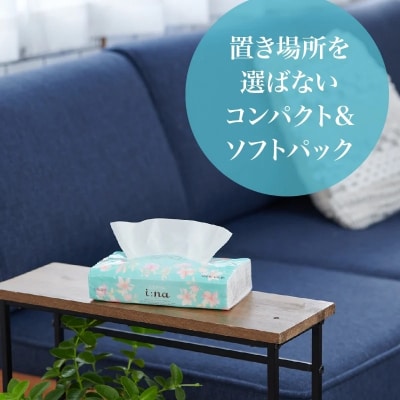 エリエール i:na(イーナ)ソフトパックティシュー 150組 10パック×10(100パック)