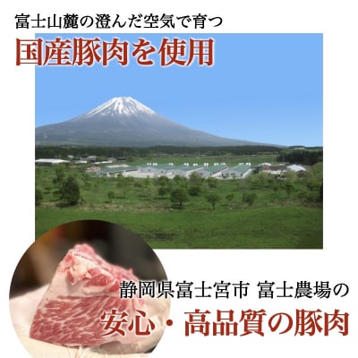 富士宮市 富士農場の豚肉使用 R28 大人のチャーシュー 300g×2個 特製黒酢タレ付き