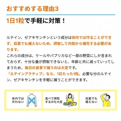 サントリーウエルネス ルテインアクティブ 30粒 (約30日分)