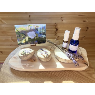 富士山に育まれた植物のフラワーセラピー付 バスソルト&石けん作り体験 TERA'S FUJI