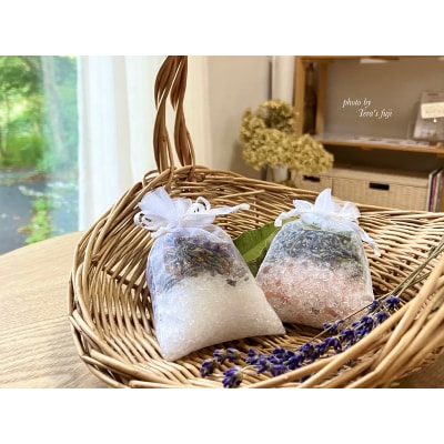 富士山に育まれた植物のフラワーセラピー付 バスソルト&石けん作り体験 TERA'S FUJI