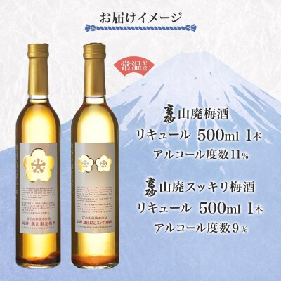高砂 梅酒2種セット 500ml×各1本
