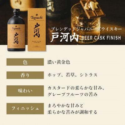 ブレンデッドジャパニーズウイスキー戸河内 BEER CASK FINISH700ml