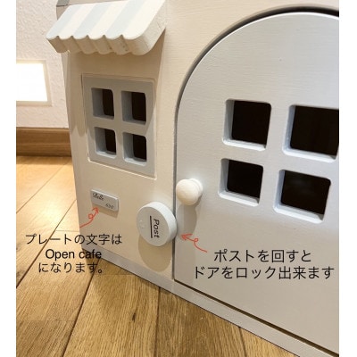オリジナルペットハウス 水色