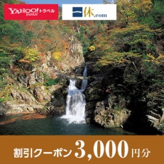 【広島県安芸太田町】一休.com・Yahoo!トラベル割引クーポン(3,000円分)