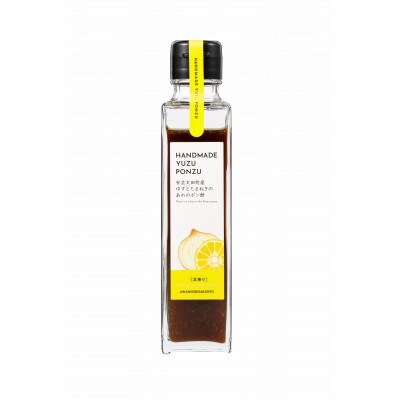 安芸太田町産ゆずとたまねぎの あわのポン酢 本搾り　150ml　1本