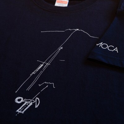 奈義町現代美術館 開館25周年記念 磯崎新オリジナルTシャツ (S)
