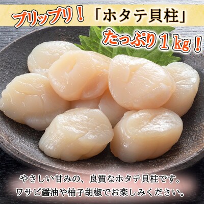 いくら醤油漬け500g&ホタテ貝柱1kg 海鮮2種セット 北海道 倶知安町