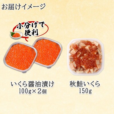 北海道産 いくら醤油漬け 100g×2 秋鮭いくら 150g 北海道 倶知安町