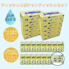 2022年1月発送開始『定期便』北海道産 とけまるくんティッシュ&amp;ポケットティッシュセット全4回