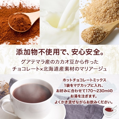 北海道 倶知安町 ホットチョコレートミックス 10袋(10杯)セット 個包装(冷蔵)