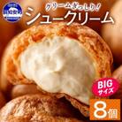 シュークリーム 8個 洋菓子 スイーツ  冷凍 取り寄せ お菓子のふじい   北海道倶知安町