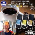 コーヒー豆飲み比べ 3種計300g コーヒー専門店の自家焙煎 ニセコブレンド 【北海道 倶知安町】