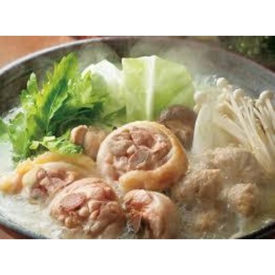 【2022年3月上旬発送】お肉屋さんの贅沢博多地鶏水炊き丸鶏半身セット