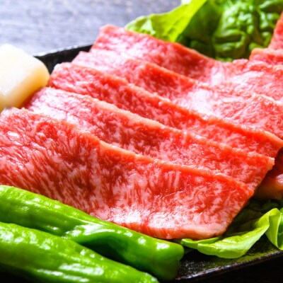 【A4～A5】博多和牛赤身モモ焼肉用　500g(宇美町)