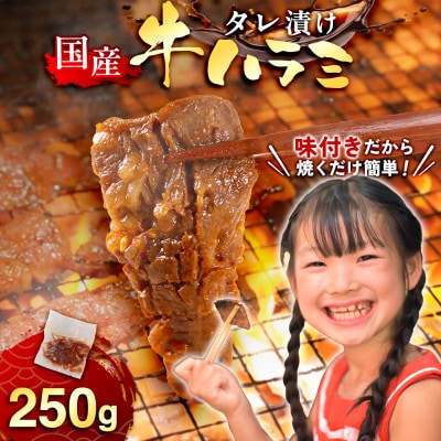国産 特製たれ漬 牛ハラミサガリ 250g