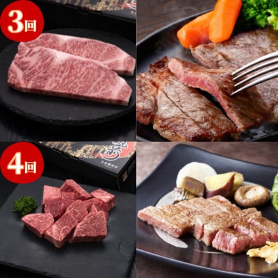 【毎月定期便】【博多和牛】博多和牛ヒレからロースまで!人気部位を味わう豪華定期便(宇美町)全6回