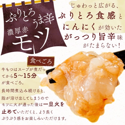 味付きもつ鍋セット 2人前(もつ200g) 濃縮醤油スープ(宇美町)