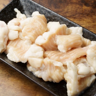 【毎月定期便】訳あり!博多醤油もつ鍋2人前と辛子明太子(切子)1個セット(宇美町)全2回