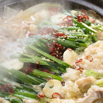 【毎月定期便】訳あり!博多醤油もつ鍋2人前と辛子明太子(切子)1個セット(宇美町)全2回