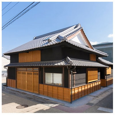 瀬戸内の町家と料亭で味わう【一棟貸の町家「宇多津 古街の家」】「料亭公楽」夕食付宿泊プラン(2名様)