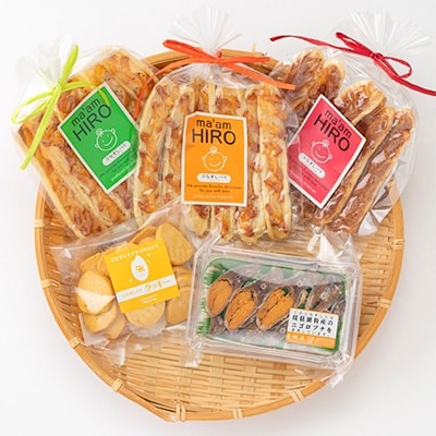 ふなずしとお菓子(パイ・クッキー)セット