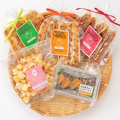 ふなずしとお菓子(パイ・おかき)セット